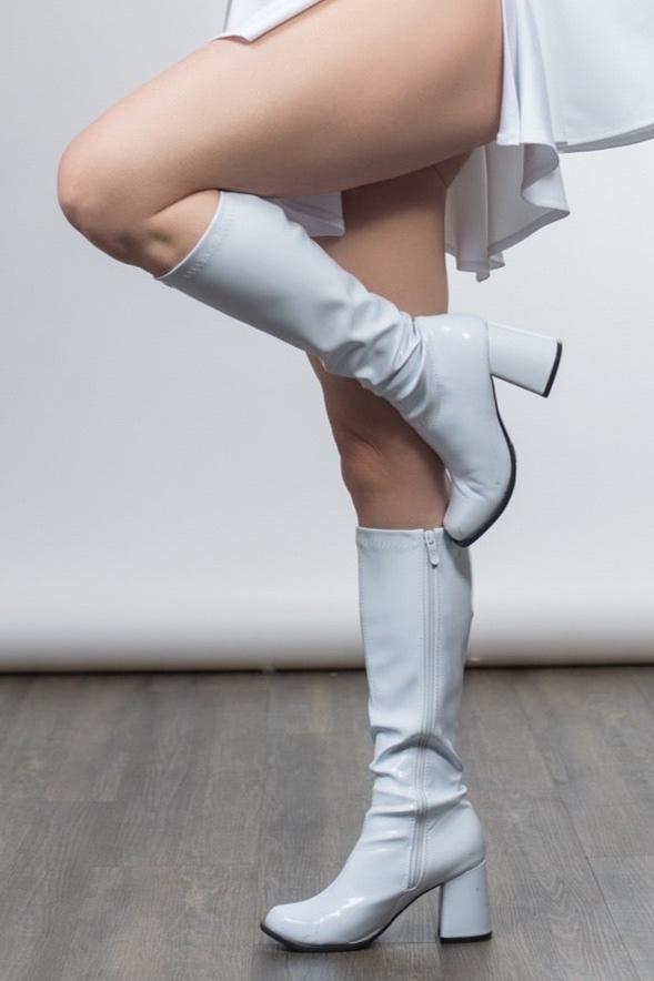 Classic Gogo Boots in White