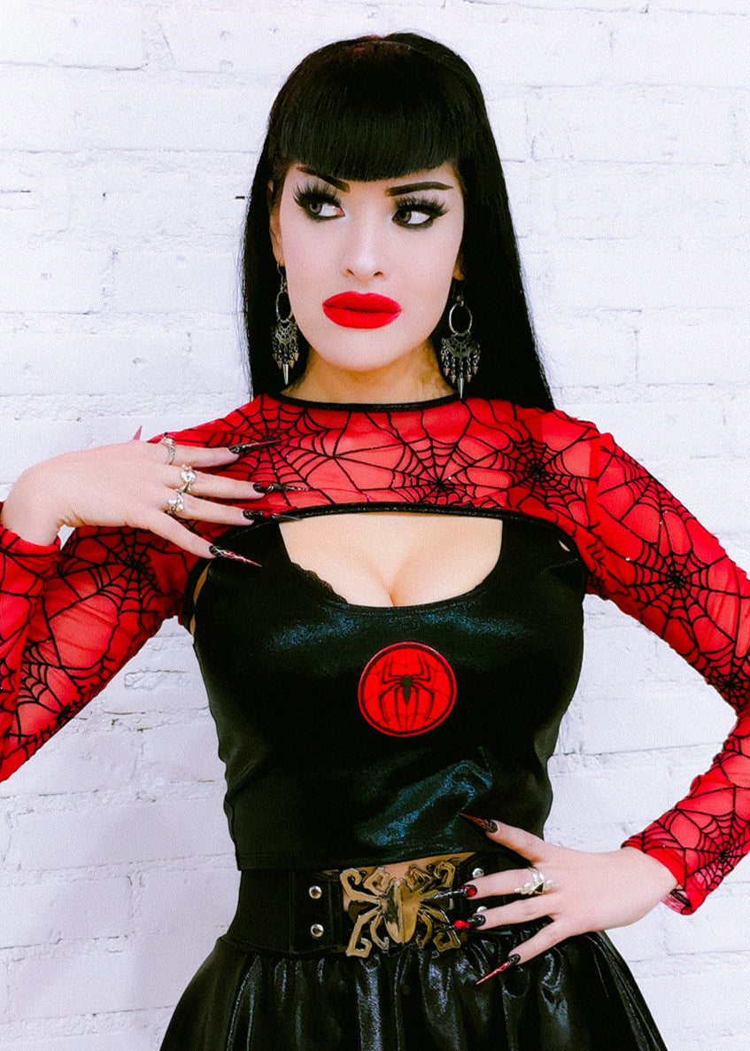 Balck Spiderman Tank Top