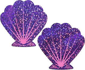 Glittery Mermaid Seashell Pasties by Pastease®