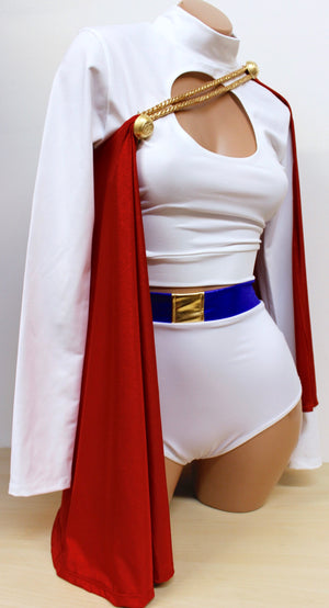 Power Heroine Long Sleeve Costume Set