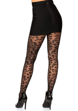 Sheer Leopard Stockings