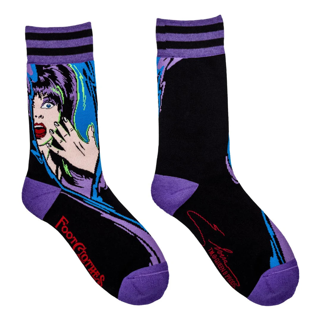 Elvira Unpleasant Dreemz Crew Socks
