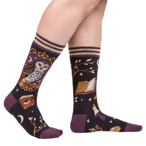Supervisor Owlfred Crew Socks