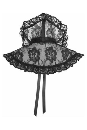Lace Neck Collar in Black, Gothic Witchy Vampire Cosplay
