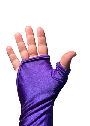 Telekinetic Assassin Rivals Costume Onepiece in Matte Purple