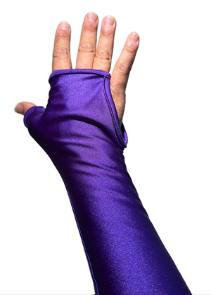 Telekinetic Assassin Rivals Costume Onepiece in Matte Purple