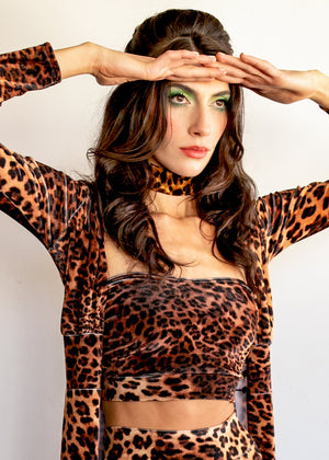 Leopard Tube Top