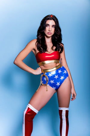 Star Superheroine Bustier Top and Pin Up Bottoms