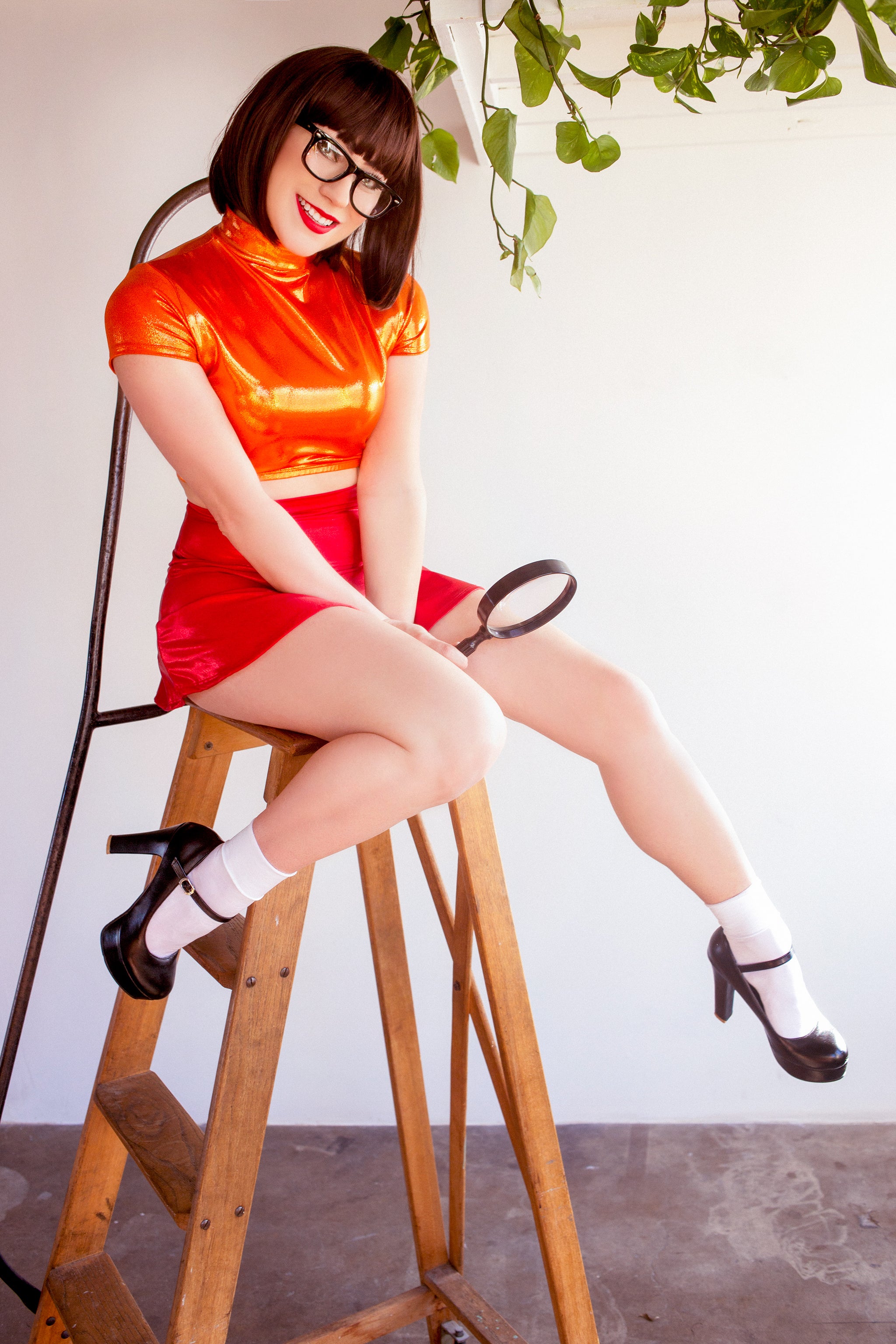 Four Piece Sexy Velma Costume Set – La Sensual Boutique