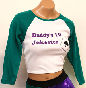Daddy's Lil Jokester Crop Top