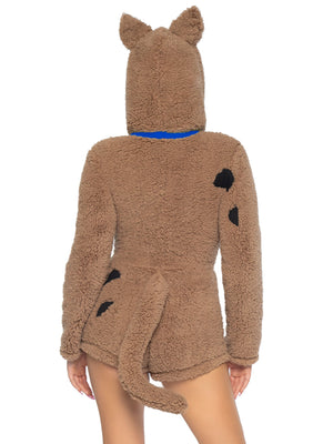 Mystery Pup Fuzzy Onepiece Suit