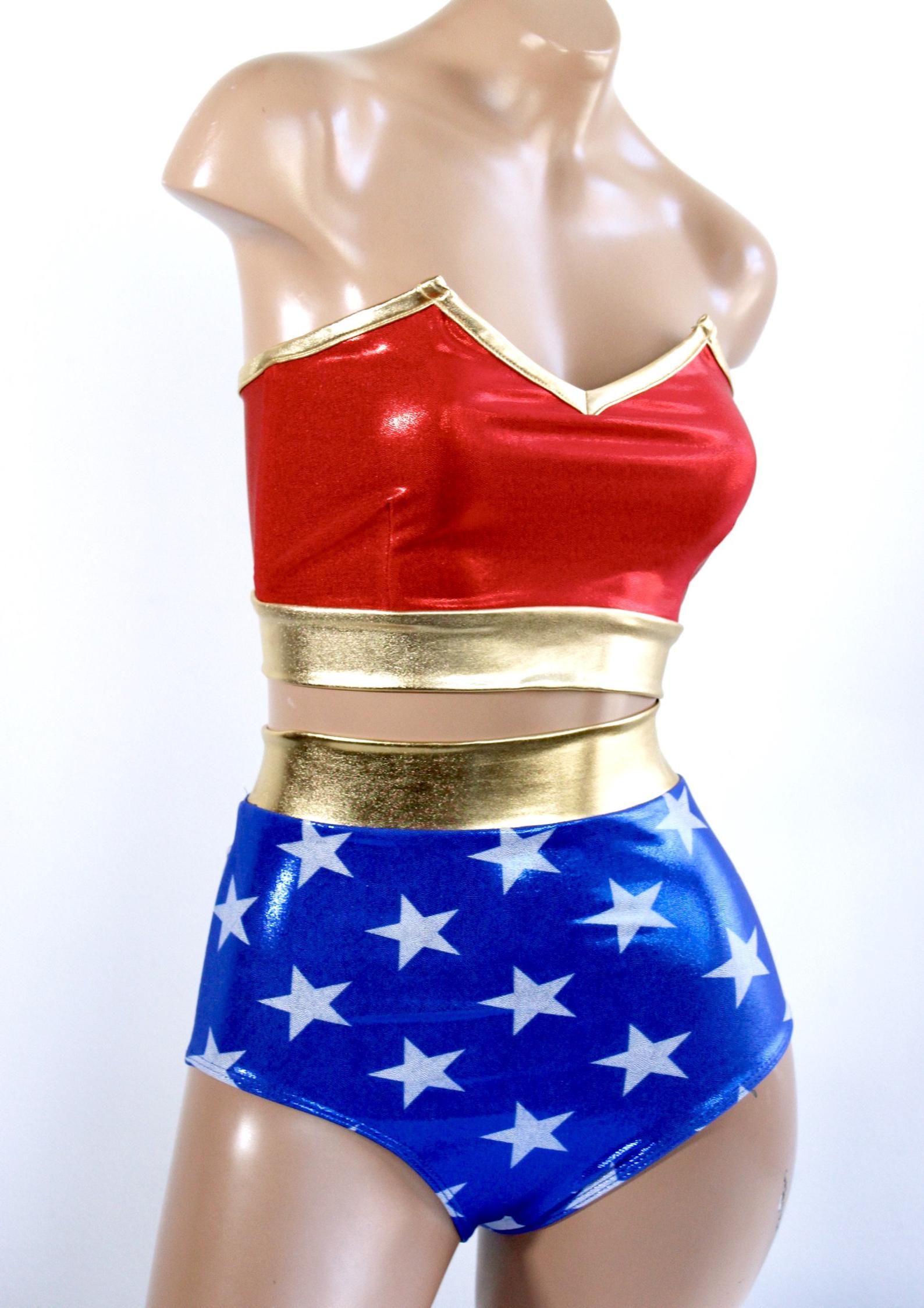 🌟The Star Superheroine 🌟 Wonder Woman bikini sets ready to ship